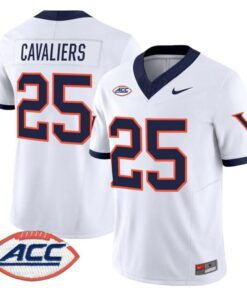 Cavaliers Jersey #25 Virginia Cavaliers 1995 Throwbacks Stitched
