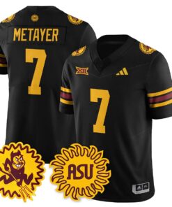 Chamon Metayer Jersey #7 Arizona State Sun Devils 1975 Throwback Stitched