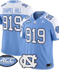 Alternative view of Chapel Hill Jersey #919 North Carolina Tar Heels 2025 Stitched