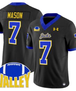 Chase Mason Jersey #7 South Dakota State Jackrabbits 2025 Stitched