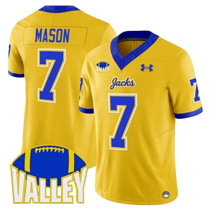 Chase Mason Jersey #7 South Dakota State Jackrabbits 2025 Stitched 5 Chase Mason Jersey #7 South Dakota State Jackrabbits 2025 Stitched - Image 5