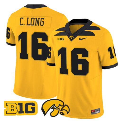 Chuck Long Jersey #16 Iowa Hawkeyes 2025 Limited Stitched - Image 5