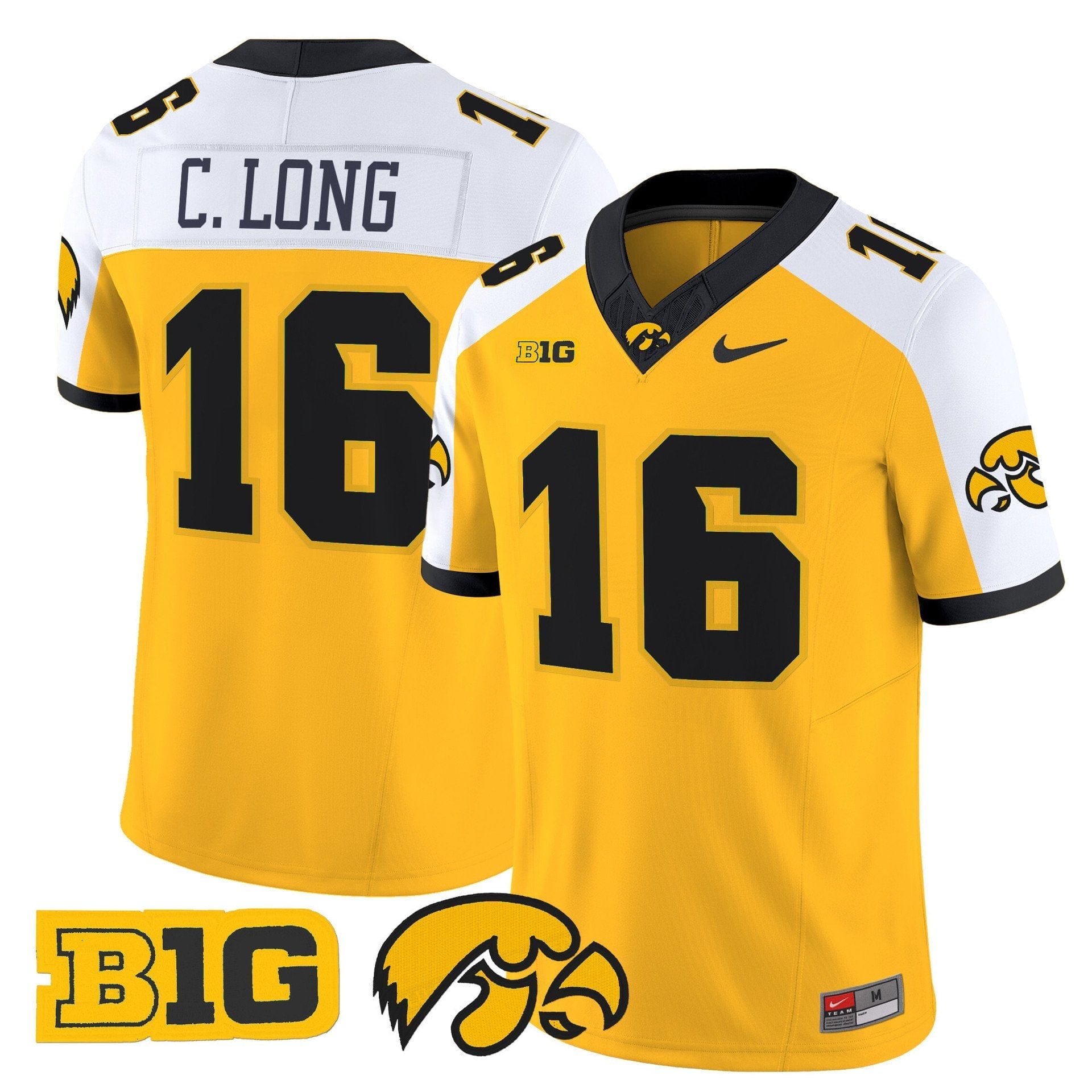 Chuck Long Jersey #16 Iowa Hawkeyes 2025 Limited Stitched - Image 4