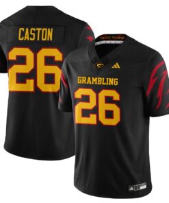 Cisco Caston Jersey #26 Grambling State Football 2025 Special Stitched