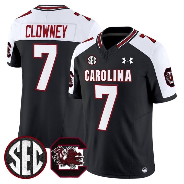 Clowney Jersey #7 South Carolina Gamecocks 2025 Stitched 3 Clowney Jersey #7 South Carolina Gamecocks 2025 Stitched - Image 3