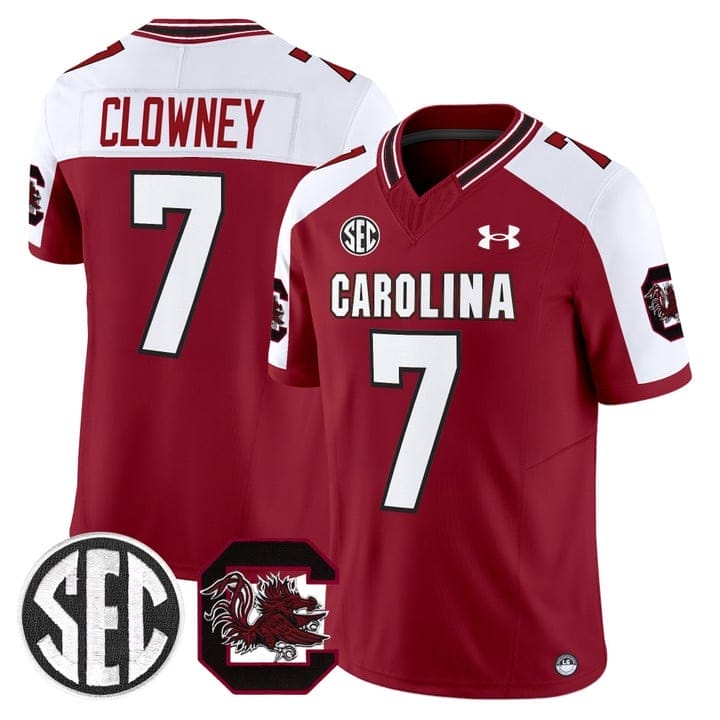 Clowney Jersey #7 South Carolina Gamecocks 2025 Stitched 4 Clowney Jersey #7 South Carolina Gamecocks 2025 Stitched - Image 4
