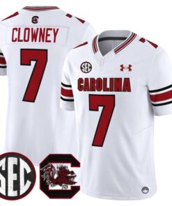 Alternative view of Clowney Jersey #7 South Carolina Gamecocks 2025 Stitched