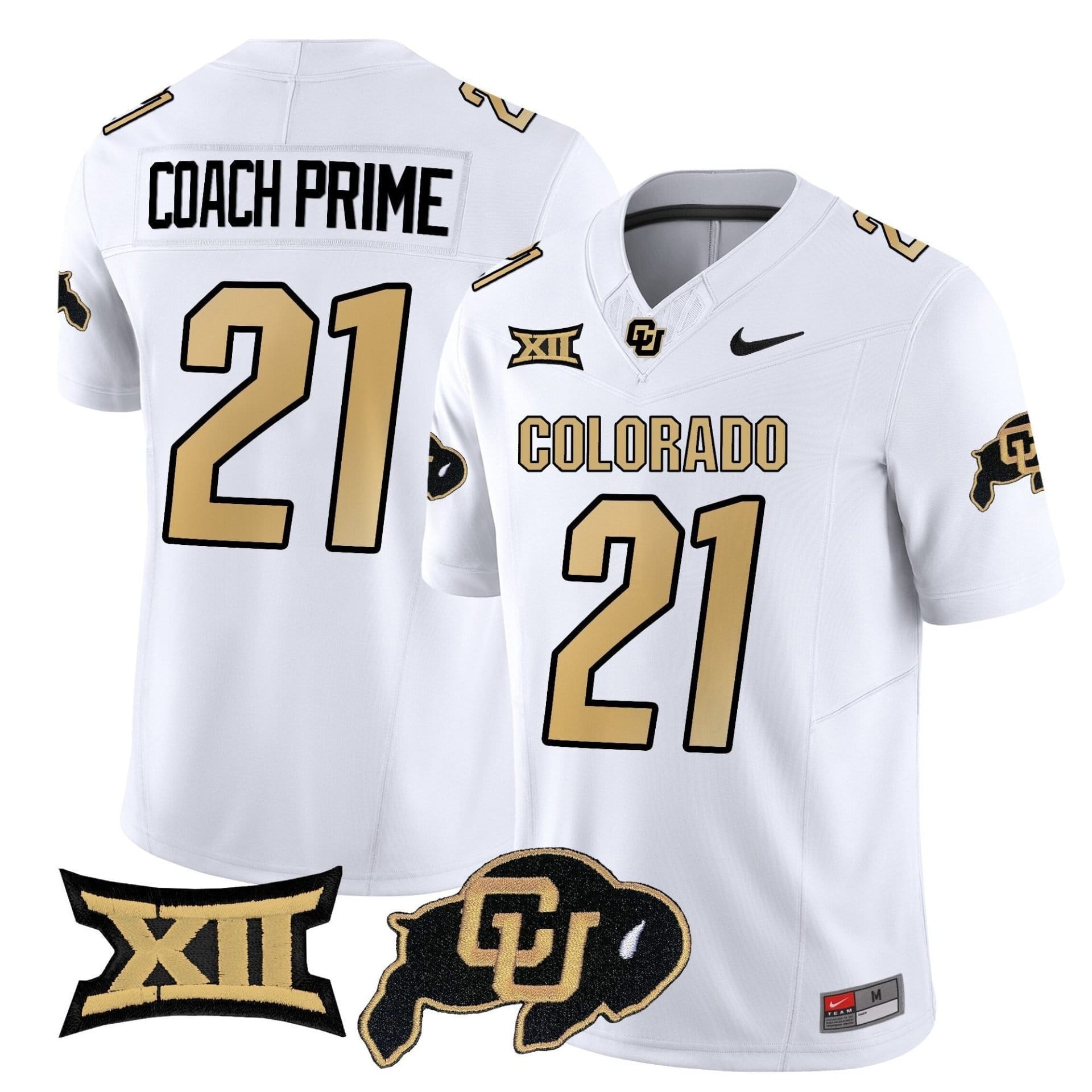 Coach Prime Jersey #21 Colorado Buffaloes 2025 Limited Stitched 2 Coach Prime Jersey #21 Colorado Buffaloes 2025 Limited Stitched - Image 2