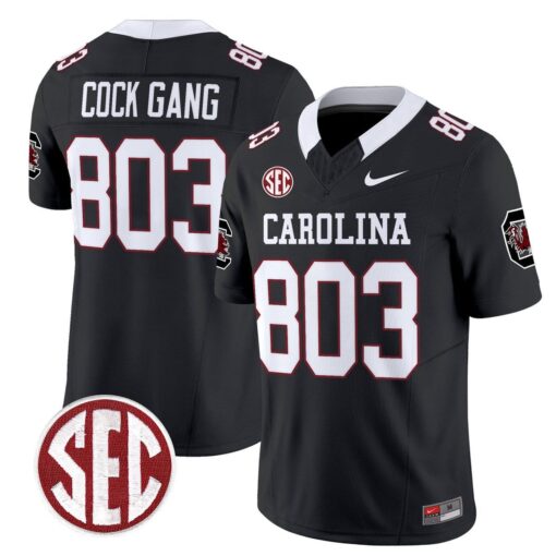 Cock Gang Jersey #803 Carolina 1980 Throwback Rebrand 2026 Stitched