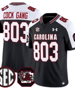 Cock Gang Jersey 803 South Carolina Gamecocks 2025 Stitched Black Alternate 34a54219 d468 476e 896c b53d22613efd