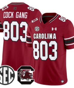 Cock Gang Jersey 803 South Carolina Gamecocks 2025 Stitched Garnet