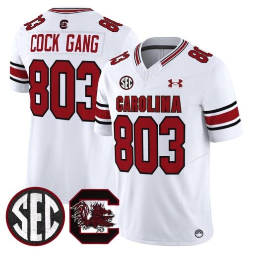 Cock Gang Jersey #803 South Carolina Gamecocks 2025 Stitched - Image 2