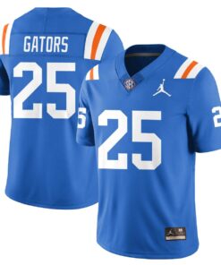 Alternative view of Cormani McClain Jersey #25 Florida Gators Bring Back 1960s Throwback