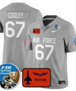 Costen Cooley Jersey #67 Air Force 2025 Honor F-16 Stitched 9 Costen Cooley Jersey 67 Air Force 2025 Honor F 16 Stitched Honor F 16