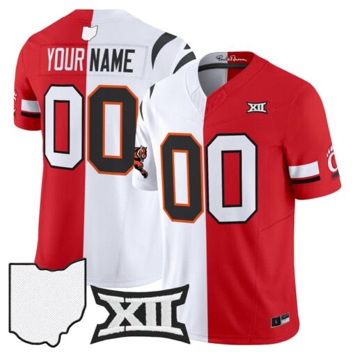 Custom Bengals Bearcats College Football Jersey  Split Vapor Limited Stitched