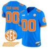 CustomTennesseeVolunteersJerseyBlueBlazeEditionVaporLimitedStitched