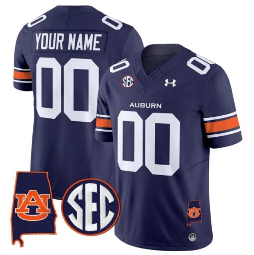 Custom Auburn Tigers Jersey Name, Number 2025 Alabama Patch Stitched - Image 5