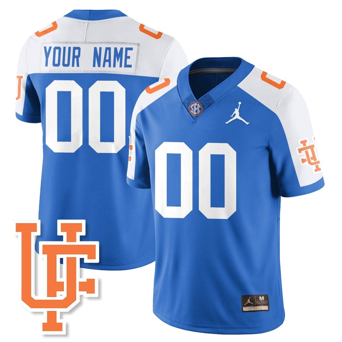 Custom Florida Gators Jersey Bring Back 1960s Throwback Stitched