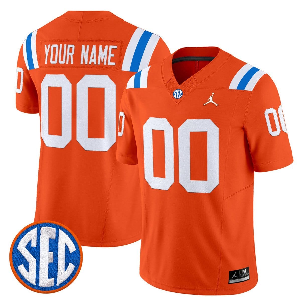 Custom Florida Gators Jersey Name, Number 1960s Throwback Vapor Limited - Image 2