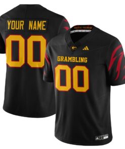 Custom Grambling State Football Jersey 2025 Special Stitched