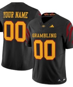Custom Grambling Tigers Jersey Name, Number 2025 Limited Stitched