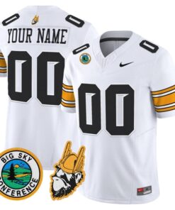 Alternative view of Custom Idaho Vandals Jersey 1975 Throwback Vapor Limited Stitched