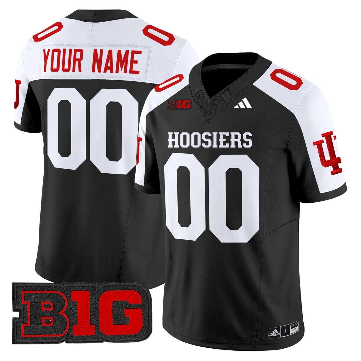 Custom Indiana Hoosiers Jersey Name, Number 2025 Limited Stitched 3 Custom Indiana Hoosiers Jersey Name, Number 2025 Limited Stitched - Image 3