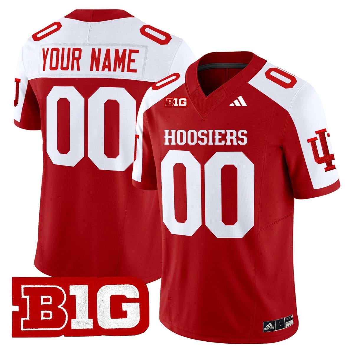 Custom Indiana Hoosiers Jersey Name, Number 2025 Limited Stitched 4 Custom Indiana Hoosiers Jersey Name, Number 2025 Limited Stitched - Image 4