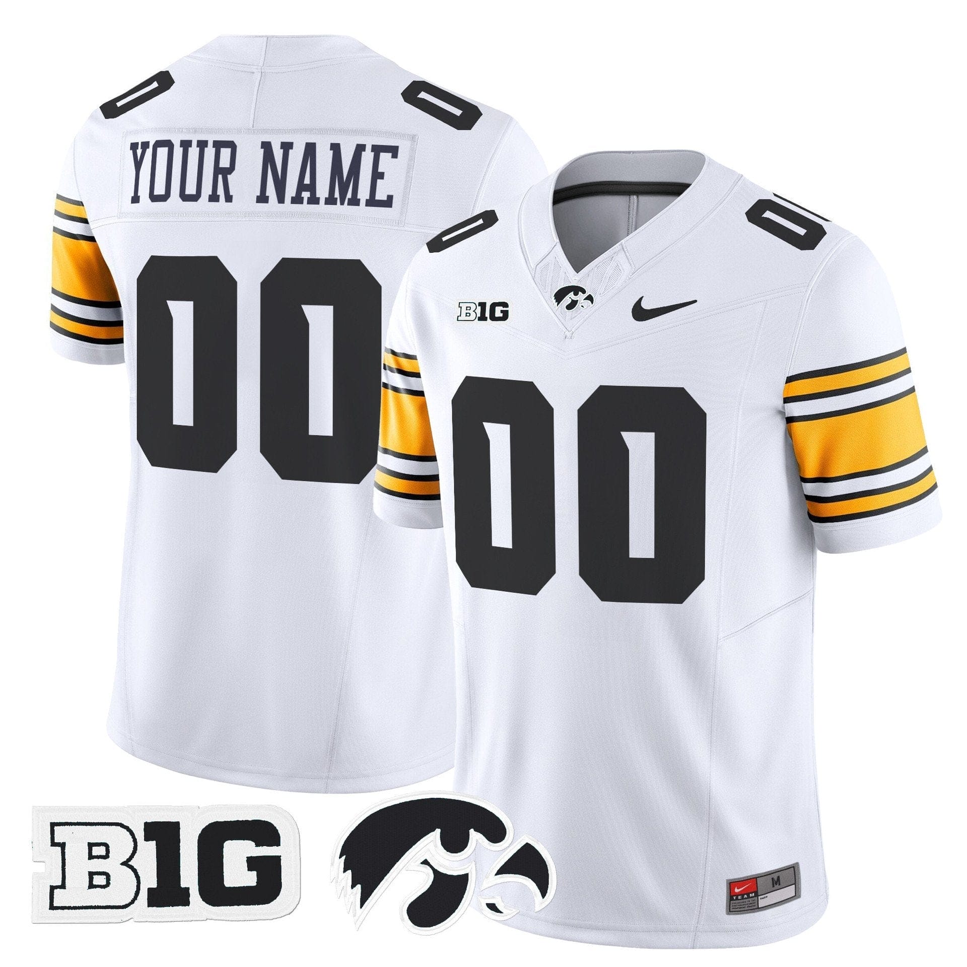 Custom Iowa Hawkeyes Jersey Name, Number  2025 Limited Stitched - Image 2