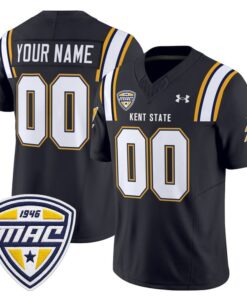 Custom Kent State Golden Flashes Jersey 2025 Limited Stitched