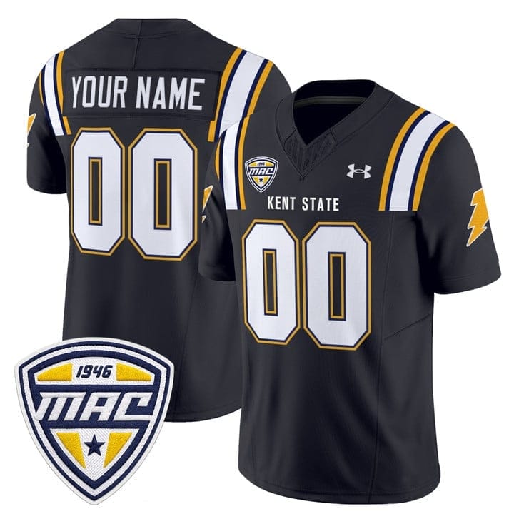 Custom Kent State Golden Flashes Jersey 2025 Limited Stitched
