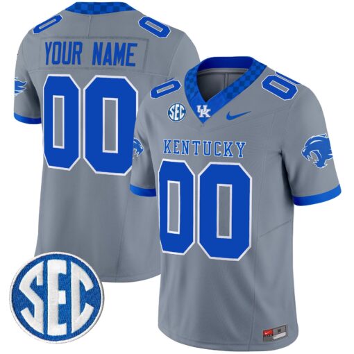 Custom Kentucky Wildcats Jersey Name, Number 2025 Limited Stitched - Image 4