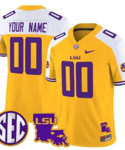 Custom LSU Tigers Jersey Name, Number 2025 Louisiana Patch Stitched 7 Custom LSU Tigers Jersey Name Number 2025 Louisiana Patch Stitched Gold Alter 5e88bf30 4925 4746 9011 8481d525285a