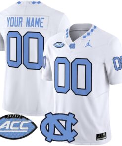 Custom North Carolina Tar Heels Jersey 2025 Vapor Limited Stitched