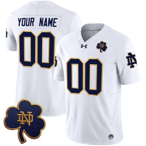 Custom Notre Dame Jersey Name, Number 2025 Vapor Limited V3 Stitched - Image 5
