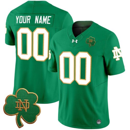 Custom Notre Dame Jersey Name, Number 2025 Vapor Limited V3 Stitched - Image 2