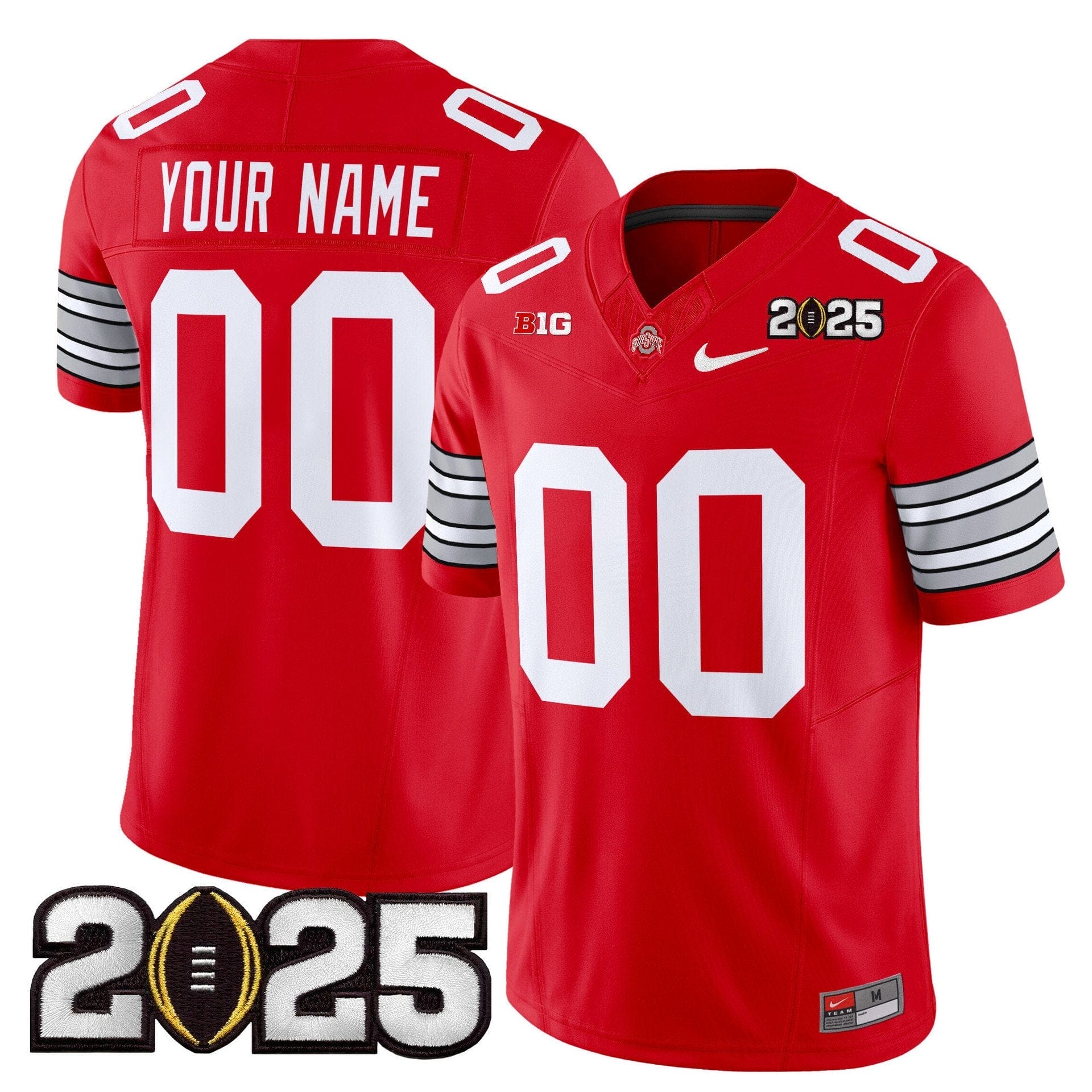Custom Ohio State Buckeyes Jersey 2025 Vapor Limited Stitched 5 Custom Ohio State Buckeyes Jersey 2025 Vapor Limited Stitched - Image 5