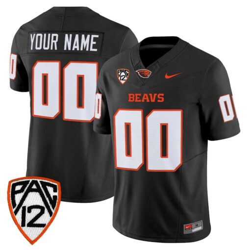 Custom Oregon State Beavers Jersey 2025 Vapor Limited Stitched