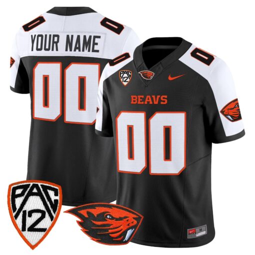 Custom Oregon State Beavers Jersey 2025 Vapor Limited Stitched - Image 3