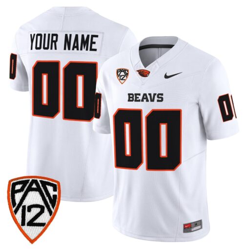 Custom Oregon State Beavers Jersey 2025 Vapor Limited Stitched - Image 2