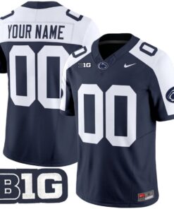 Alternative view of Custom Penn State Nittany Lions Jersey Vapor Limited 2025 Stitched