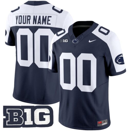 Custom Penn State Nittany Lions Jersey Vapor Limited 2025 Stitched - Image 2