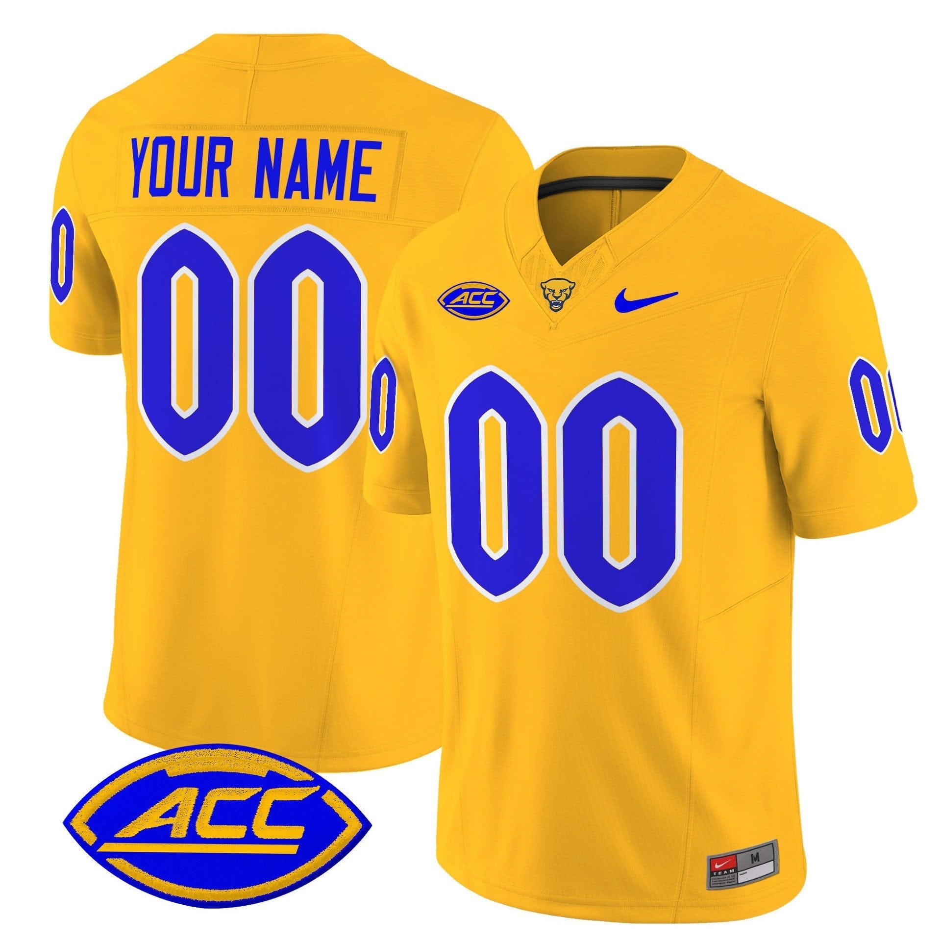 Custom Pittsburgh Panthers Jersey Name, Number 2025 Limited Stitched 2 Custom Pittsburgh Panthers Jersey Name, Number 2025 Limited Stitched - Image 2