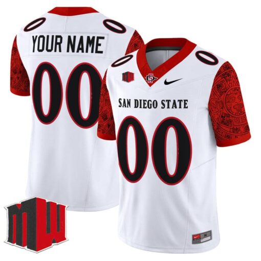 Custom San Diego State Aztecs Jersey Name, Number 2025 Limited Stitched - Image 3