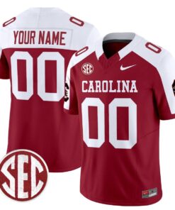 Custom South Carolina Gamecocks Jersey 1980 Throwback Rebrand 2026 Garnet Alter