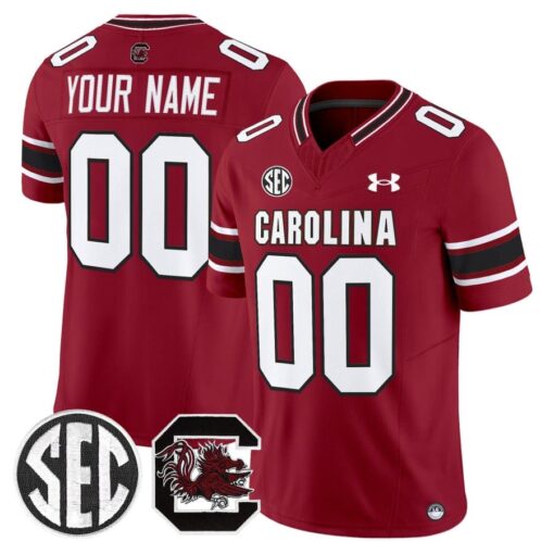 Custom South Carolina Gamecocks Jersey 2025 Limited Stitched - Image 5