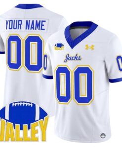 Alternative view of Custom South Dakota State Jersey Name, Number Jackrabbits 2025 Stitched
