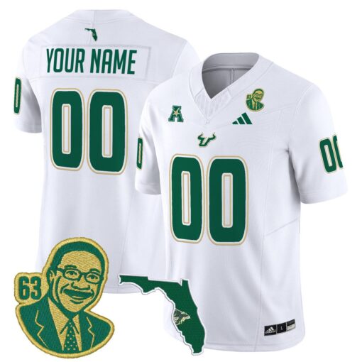 Custom South Florida Bulls Jersey Lee Roy Selmon Legacy Edition Stitched - Image 2