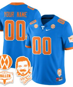 Custom Tennessee Vols Jersey Name Number Morgan Wallen 2025 Stitched Blue fbab034e 2549 4b24 966c 65646e6ccfe6