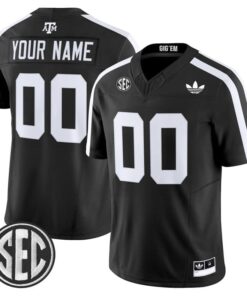 Custom Texas A&M Aggies Jersey Name, Number 2025 Vapor V2 Stitched